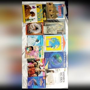 *:  lot of 11 Children's books about past & present life from around the world